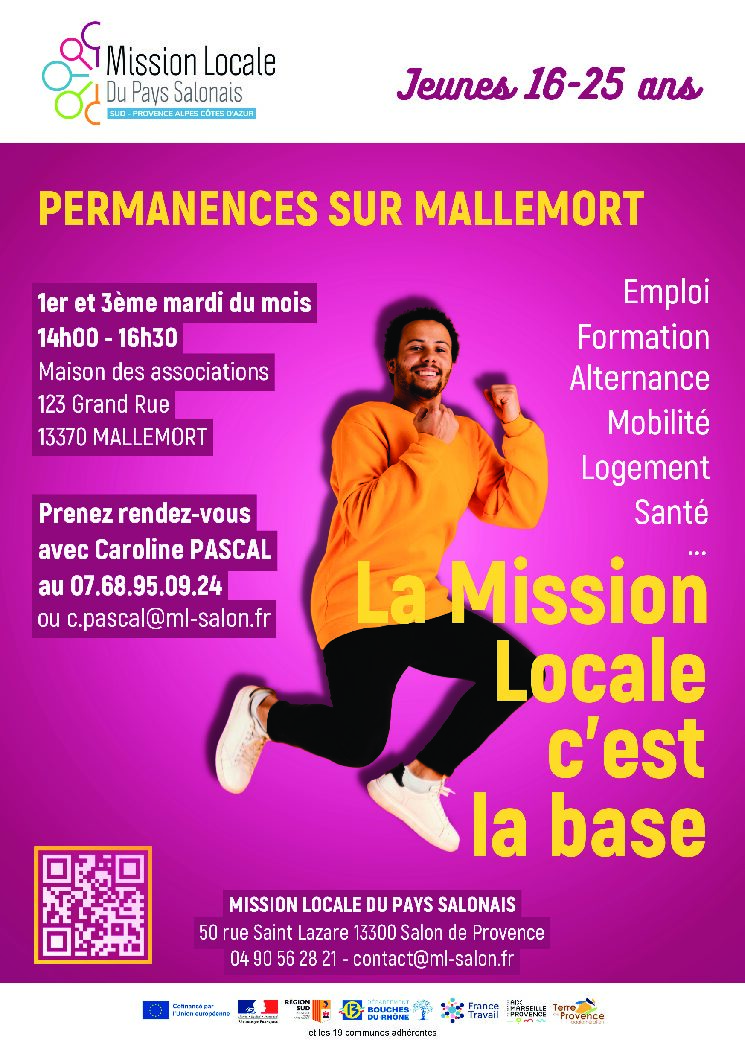 MISSION LOCALE PERMANENCES SUR MALLEMORT