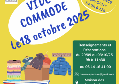 VIDE COMMODE
