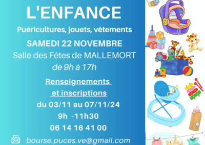 BOURSE DE L’ ENFANCE