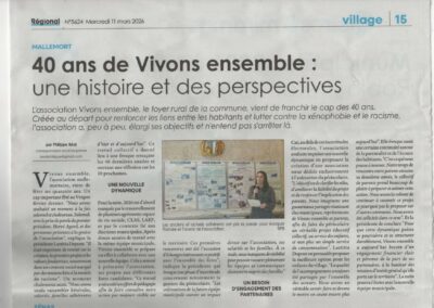 Article “Le Régional”